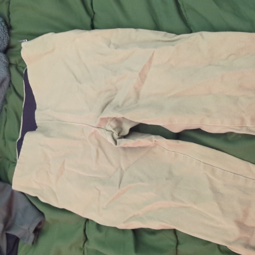 Green pants